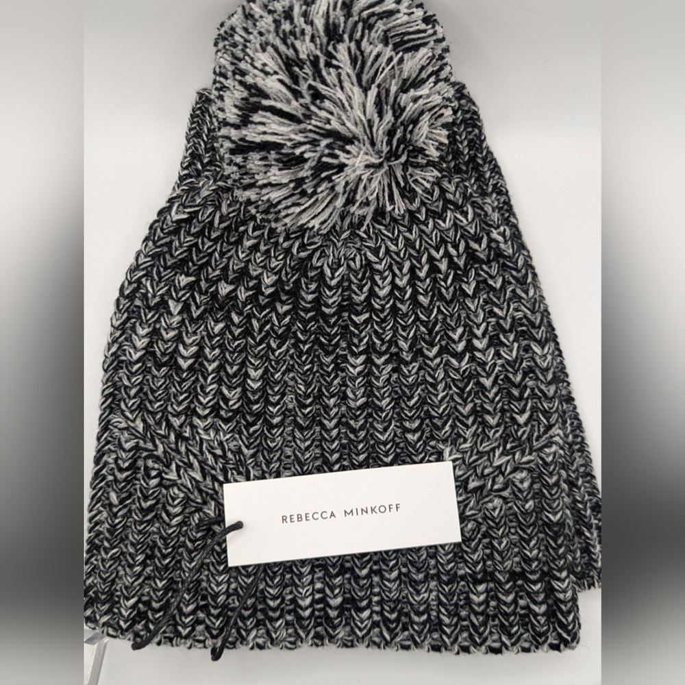 Nwt Rebecca Minkoff beanie and arm warmers set